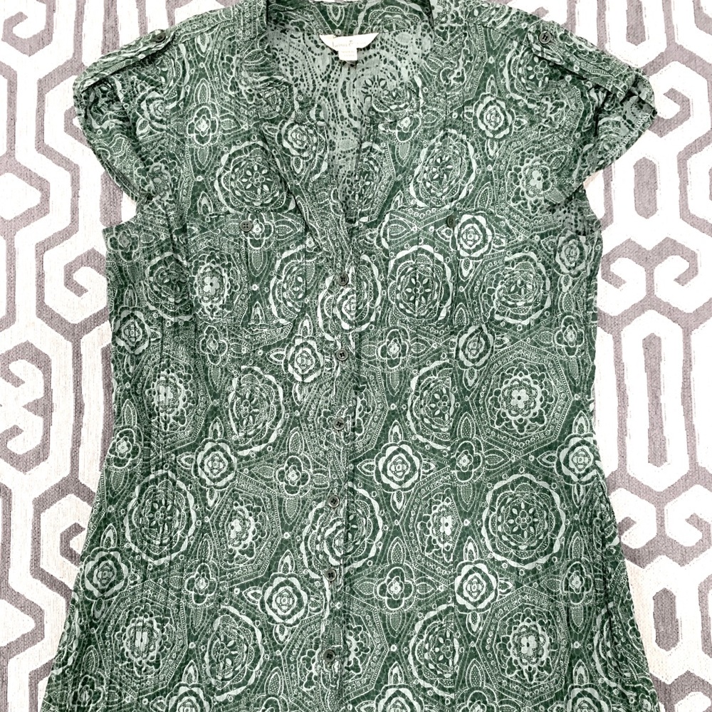 Brina & Em Button Blouse